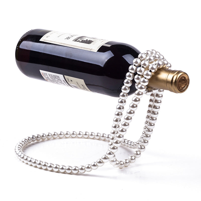 Pearl Necklace Wine Rack Wine Pedestal Clamp Holder