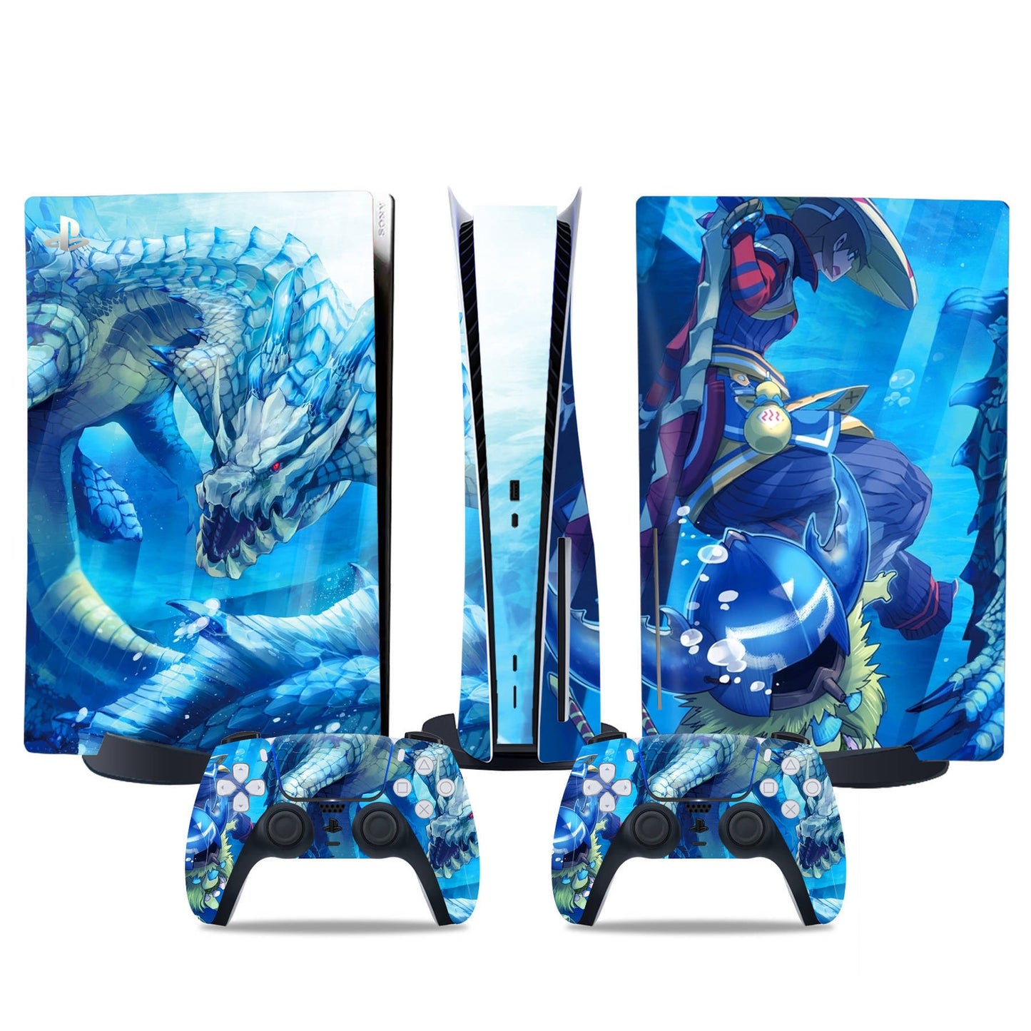 PS5 Game Sticker Monster Hunter Cool Cartoon Creative Sticker Skin Sticker