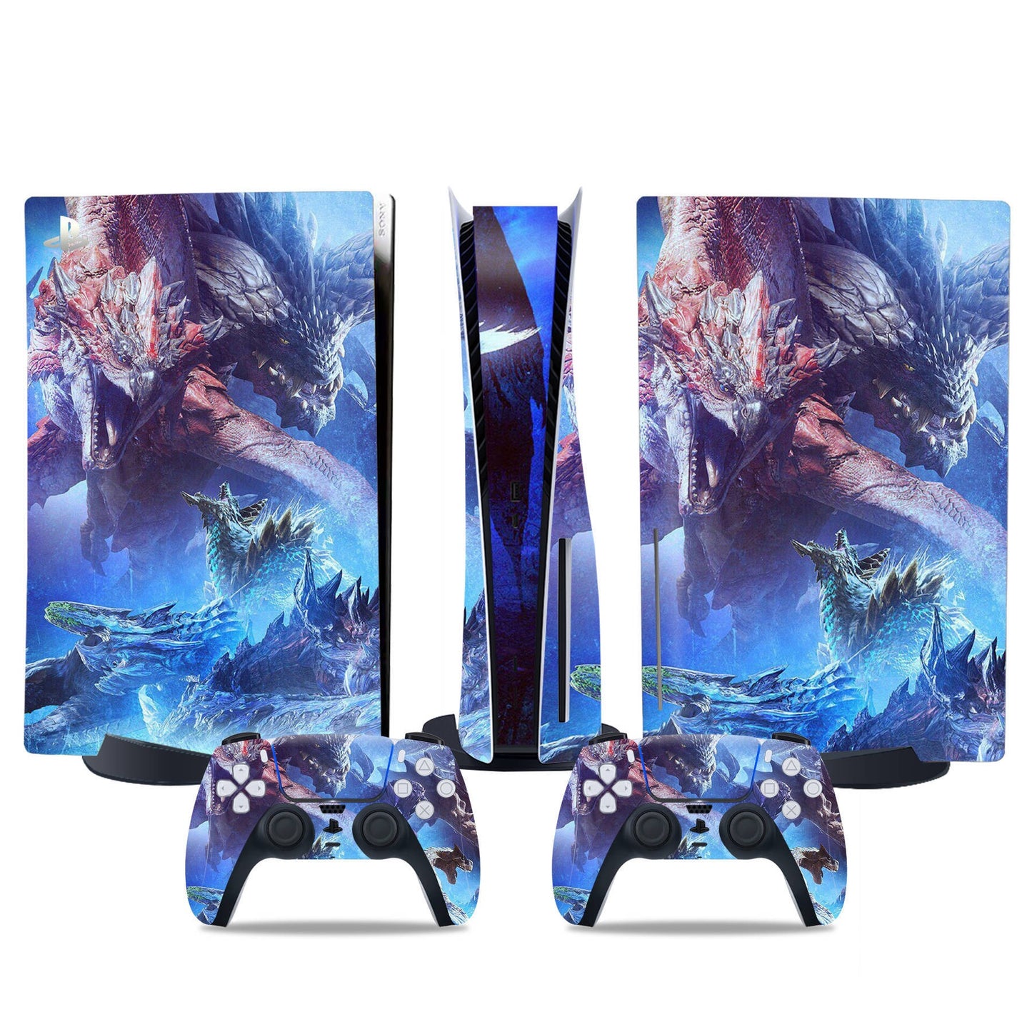 PS5 Game Sticker Monster Hunter Cool Cartoon Creative Sticker Skin Sticker