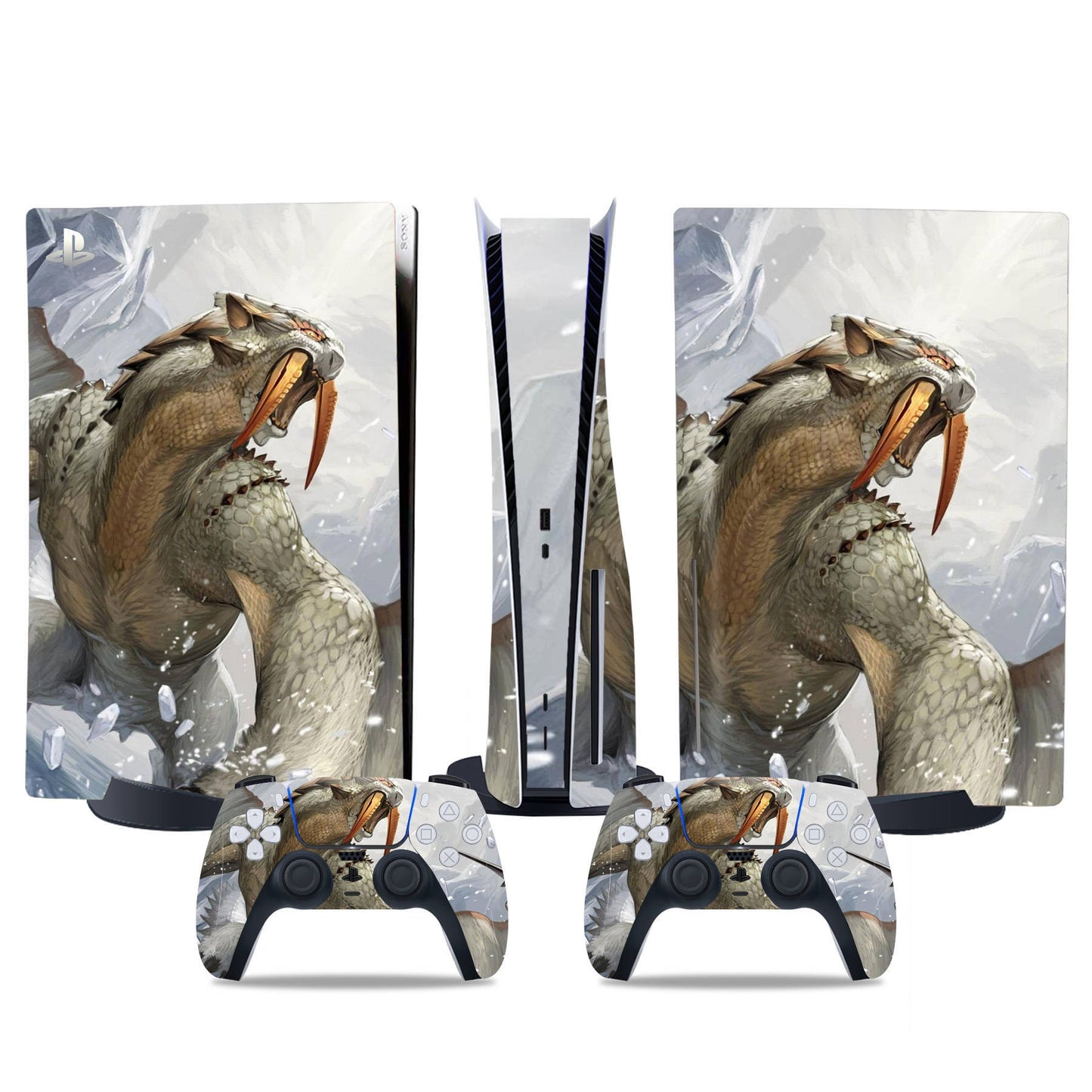 PS5 Game Sticker Monster Hunter Cool Cartoon Creative Sticker Skin Sticker